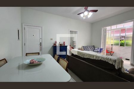 Sala de apartamento para alugar com 2 quartos, 86m² em Boqueirão, Santos