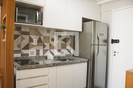Cozinha de kitnet/studio à venda com 1 quarto, 28m² em Lauzane Paulista, São Paulo