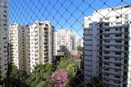 Vista da Varanda de apartamento à venda com 3 quartos, 115m² em Indianópolis, São Paulo