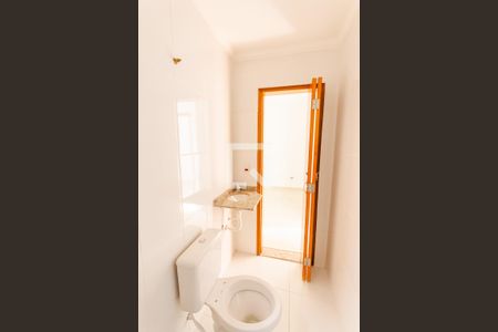 Banheiro de apartamento à venda com 2 quartos, 60m² em Vila Guiomar, Santo André