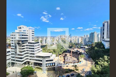 Vista - Sala e quartos de apartamento à venda com 3 quartos, 88m² em Vila da Serra, Nova Lima