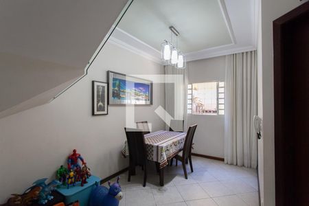 Sala de Jantar de casa à venda com 2 quartos, 90m² em Planalto, Belo Horizonte