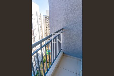 Varanda da Sala de apartamento para alugar com 2 quartos, 50m² em Vila Mimosa, Campinas