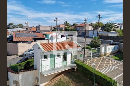 Sala - Vista de apartamento para alugar com 2 quartos, 58m² em Jardim Capivari, Campinas