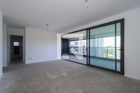 Sala de apartamento à venda com 4 quartos, 186m² em Jardim Morumbi, São Paulo