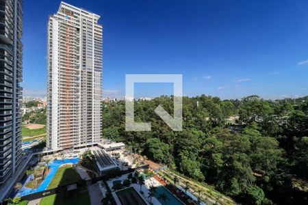 Vista da Varanda da Sala de apartamento à venda com 4 quartos, 186m² em Jardim Morumbi, São Paulo