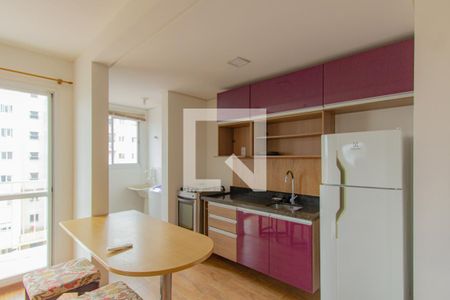 Cozinha de apartamento para alugar com 2 quartos, 62m² em Bairro Fátima, Canoas