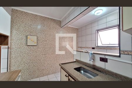 Cozinha  de apartamento para alugar com 1 quarto, 66m² em Canto do Forte, Praia Grande