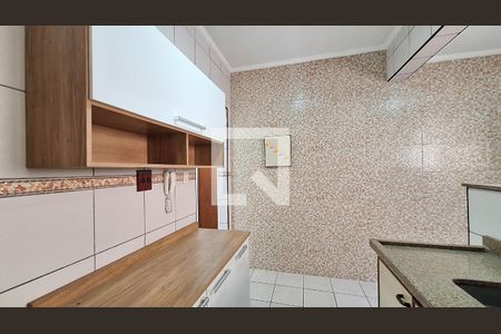 Cozinha  de apartamento para alugar com 1 quarto, 66m² em Canto do Forte, Praia Grande