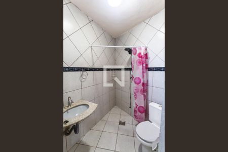 Banheiro da Suíte 1 de casa para alugar com 3 quartos, 100m² em União, Belo Horizonte