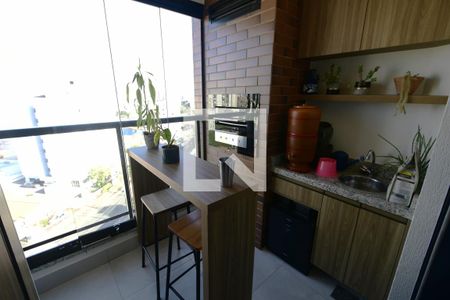 Sacada e Churrasqueira de apartamento para alugar com 2 quartos, 61m² em Taquaral, Campinas