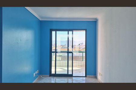 Sala de apartamento para alugar com 1 quarto, 50m² em Guilhermina, Praia Grande