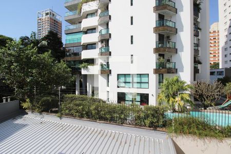 Vista de kitnet/studio para alugar com 1 quarto, 17m² em Indianópolis, São Paulo