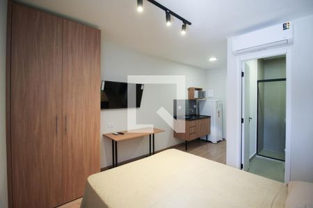 Suíte  de kitnet/studio para alugar com 1 quarto, 17m² em Indianópolis, São Paulo