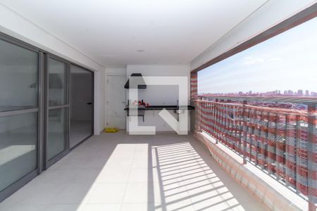 Varanda gourmet de apartamento para alugar com 3 quartos, 121m² em Vila Independencia, São Paulo