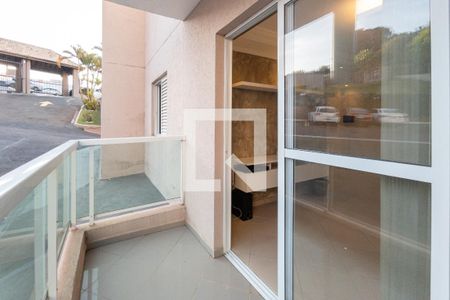 Varanda Sala de apartamento para alugar com 3 quartos, 75m² em Vila Renascer, Vinhedo