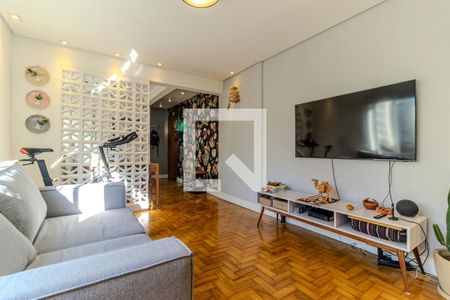 Sala de apartamento à venda com 1 quarto, 54m² em Santa Cecilia, São Paulo