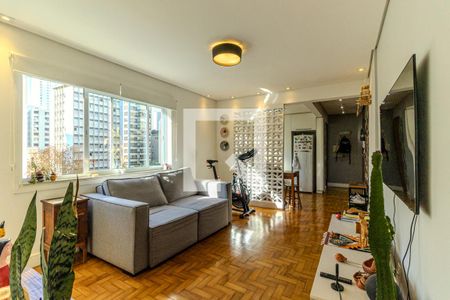 Sala de apartamento à venda com 1 quarto, 54m² em Santa Cecilia, São Paulo