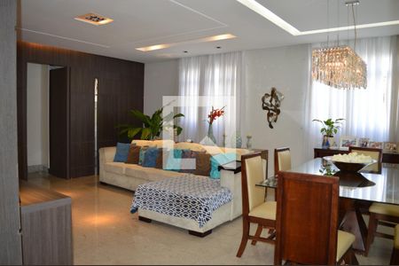 Sala de casa de condomínio para alugar com 3 quartos, 240m² em Tijuco, Contagem