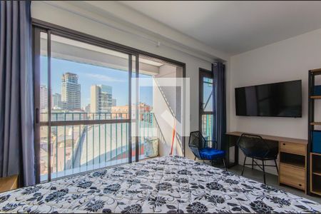 Sala/Quarto de apartamento para alugar com 1 quarto, 25m² em Liberdade, São Paulo