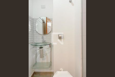 Banheiro Social  de casa para alugar com 1 quarto, 20m² em Centro, São Bernardo do Campo