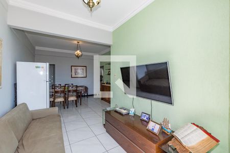 Sala de apartamento à venda com 3 quartos, 74m² em Lourdes, Belo Horizonte