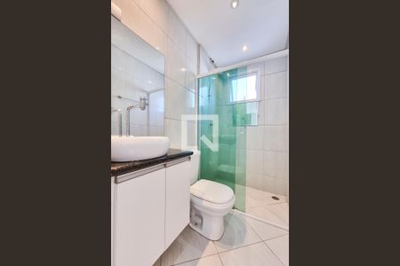 Banheiro da Suíte de apartamento para alugar com 2 quartos, 73m² em Conjunto Residencial Trinta E Um de Marco, São José dos Campos