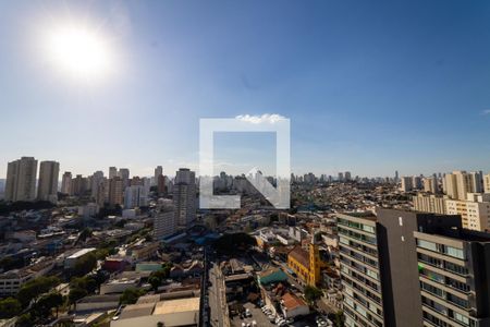 Vista Varanda Sala/Cozinha  de apartamento para alugar com 1 quarto, 30m² em Vila Prudente, São Paulo