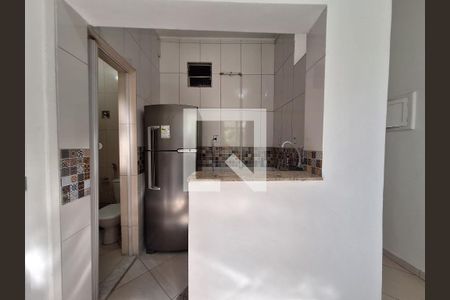 Cozinha de apartamento para alugar com 1 quarto, 32m² em Santa Teresa, Rio de Janeiro