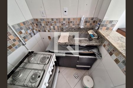 Cozinha  de apartamento para alugar com 1 quarto, 32m² em Santa Teresa, Rio de Janeiro