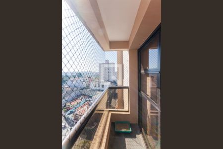 Varanda da Sala de apartamento à venda com 3 quartos, 125m² em Parque das Nações, Santo André