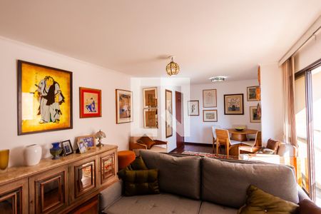 Sala de apartamento à venda com 3 quartos, 125m² em Parque das Nações, Santo André