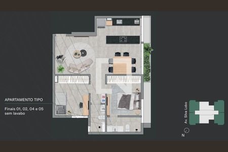 Apartamento à venda com 2 quartos, 76m² em Calafate, Belo Horizonte