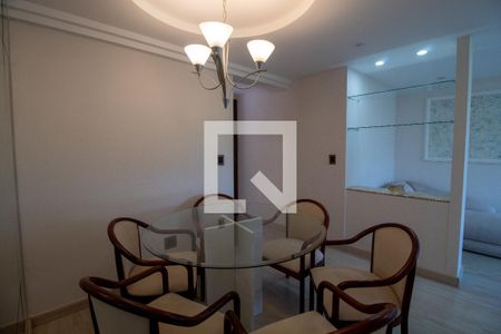Sala  de apartamento à venda com 3 quartos, 69m² em Vila Indiana, São Paulo