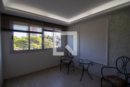 Sala  de apartamento à venda com 3 quartos, 69m² em Vila Indiana, São Paulo