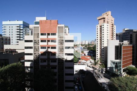 Vista  de apartamento à venda com 2 quartos, 76m² em Vila Olímpia, São Paulo