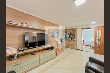 Sala de TV de casa de condomínio para alugar com 4 quartos, 1000m² em Sh Grande Colorado, Brasília