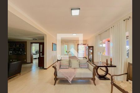 Sala de Estar de casa de condomínio para alugar com 4 quartos, 1000m² em Sh Grande Colorado, Brasília
