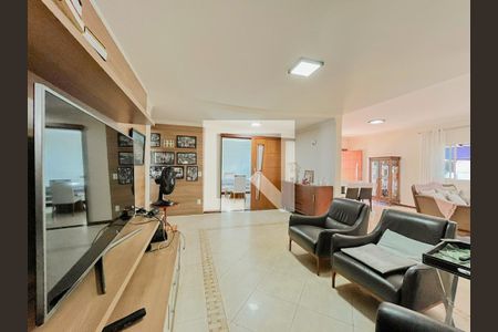 Sala de TV de casa de condomínio para alugar com 4 quartos, 1000m² em Sh Grande Colorado, Brasília