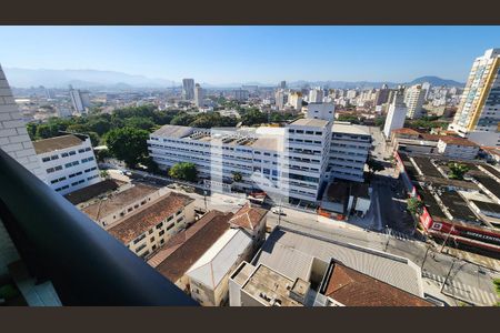 Vista da Varanda de apartamento para alugar com 1 quarto, 98m² em Boqueirão, Santos