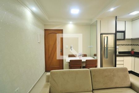Sala de apartamento à venda com 2 quartos, 56m² em Parque Oratorio, Santo André