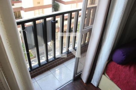 Varanda da Sala de apartamento para alugar com 1 quarto, 54m² em Itararé, São Vicente