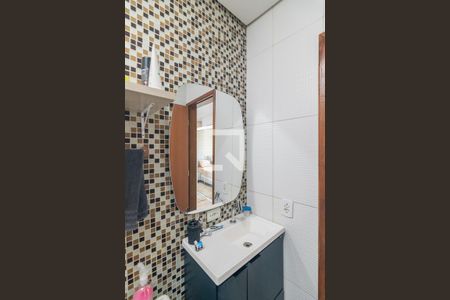 Banheiro da Suite de apartamento à venda com 2 quartos, 194m² em Parque João Ramalho, Santo André