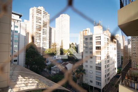Varanda - Vista de apartamento à venda com 1 quarto, 35m² em Bela Vista, São Paulo