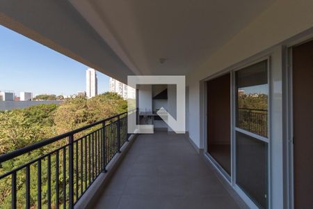 Varanda Sala  de apartamento para alugar com 3 quartos, 113m² em Jardim Dom Bosco, São Paulo