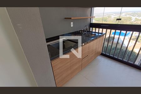 Varanda gourmet de apartamento para alugar com 2 quartos, 94m² em Além Ponte, Sorocaba