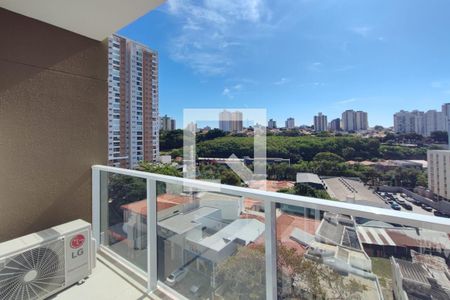 Varanda da Sala de apartamento à venda com 1 quarto, 40m² em Cambuí, Campinas