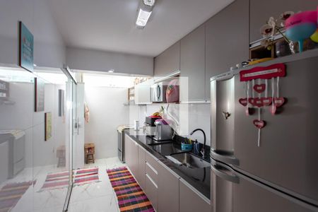 Cozinha de apartamento à venda com 3 quartos, 142m² em Santa Mônica, Belo Horizonte