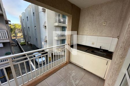 Sacada Sala de apartamento para alugar com 1 quarto, 50m² em Nova Aliança, Ribeirão Preto