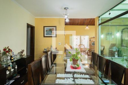Sala de Jantar de casa à venda com 5 quartos, 357m² em Parque dos Passaros, São Bernardo do Campo